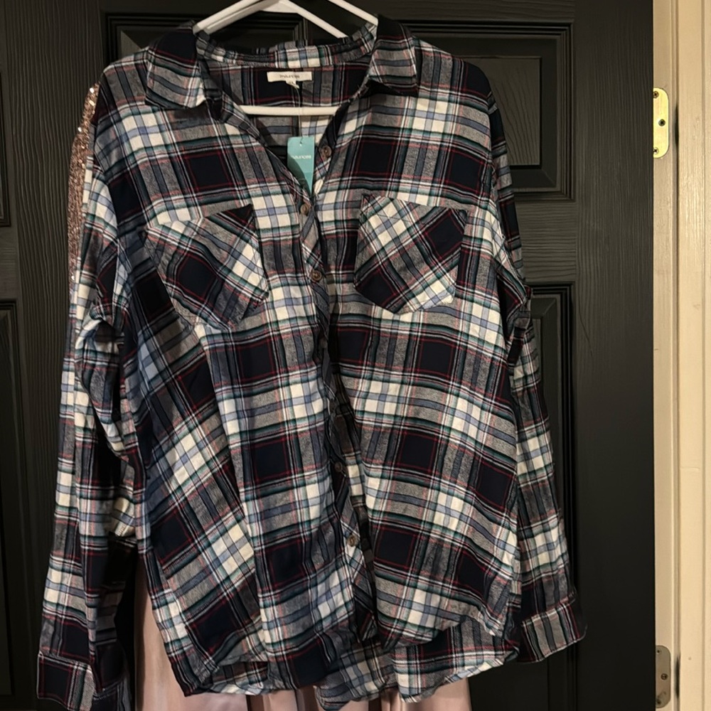 Maurice’s flannel shirt